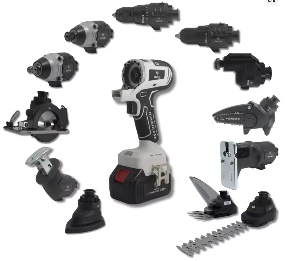 Yutuo ProSet 18V – 12-en-1 sans balais